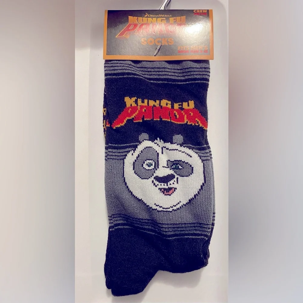 Fun Novelty Socks Featuring Kung Fu Panda Movie